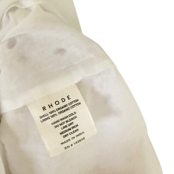 Rhode Mariana Eyelet White Minidress - Picture 8 of 9